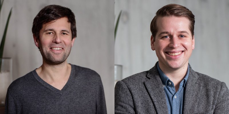 Rainer Hehmann (CTO, links) und Sebastian Evers (CMO)
