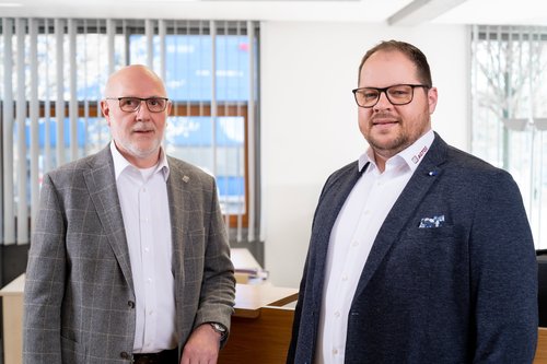 Andreas Bügner (rechts) unterstützt Antonius Heitmann in der Geschäftsführung von AGTOS. Foto: AGTOS
