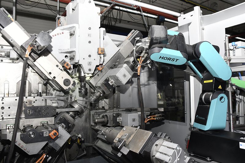 Einer der Roboter in der Produktion bei Pieron: „Horst“.