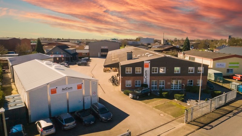 Der Unternehmenssitz von AuCom in Sendenhorst. Foto: AuCom