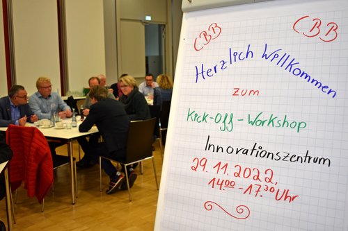 Ende November 2022 fand bereits eine breit  Kick-off-Veranstaltung zum geplanten Innovationszentrum statt. Foto: Landkreis Grafschaft Bentheim