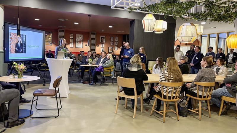 Die Wirtschaftsförderung Gronau lädt regelmäßig zum Unternehmensfrühstück ein. Foto: Wirtschaftsförderung Gronau