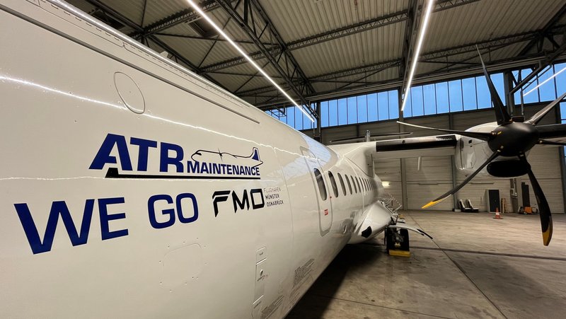 ATR siedelt sich am FMO an. Foto: FMO