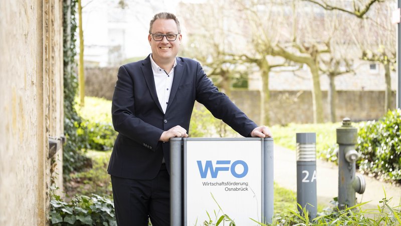 Ingmar Bojes ist neuer Geschäftsführer der WFO. Foto: Swaantje Hehmann