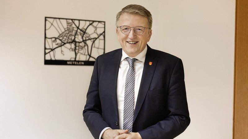 Gregor Krabbe, Bürgermeister Gemeinde Metelen. Foto: Carsten Schulte