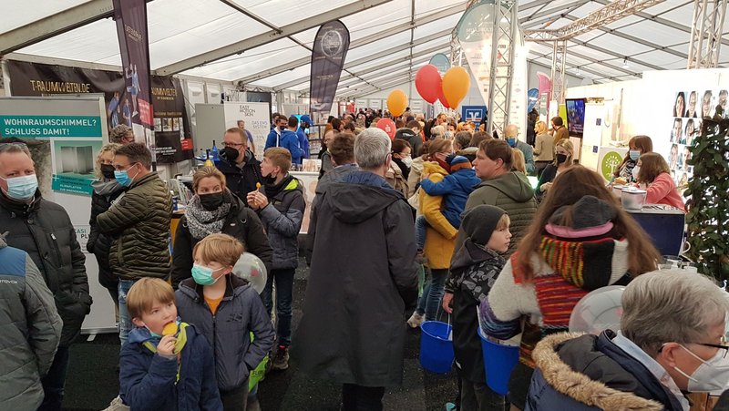 2027 findet wieder eine Gewerbeschau in Bocholt statt, wie hier zuletzt 2022. Foto: Stadtmarketing Bocholt