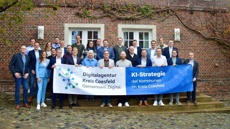 Kreis Coesfeld verabschiedet gemeinsame KI-Strategie für die öffentliche Verwaltung. Foto: Gemeinde Rosendahl