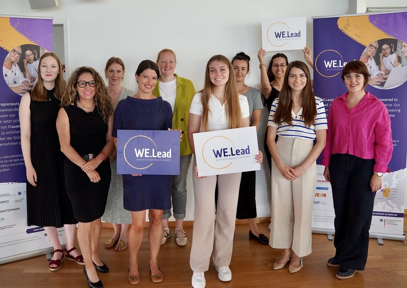 Das Team traf sich zu einem ersten Auftakt-Workshop von „WE.Lead“ an der FH Münster. | Foto: FH Münster/Pia Töns