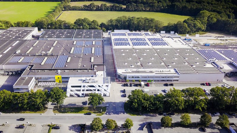 Der Standort von Saertex in Saerbeck. Foto: Saertex multiCom