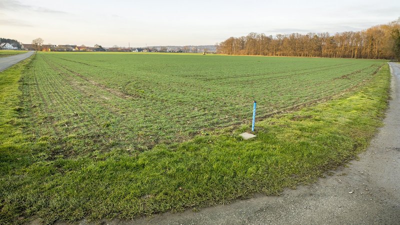 Das neue Gewerbegebiet Natberger Feld befindet sich zurzeit in der Vermarktung. Für die Vergabe der Grundstücke wurden einige Kriterien festgelegt. Foto: Gemeinde Bissendorf
