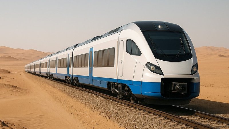 technotrans aus Sassenberg stattet zehn Züge, die in der Wüstenregion zum Einsatz kommen, mit speziellen Kühlsystemen aus. Foto: technotrans