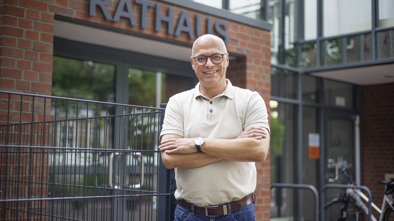Wilfried Brüning, Bürgermeister Gemeinde Neuenkirchen. Foto: Carsten Schulte