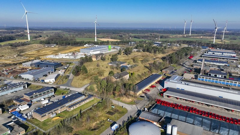 Die Roadshow „Mehr Photovoltaik auf Gewerbedächern“ macht am 31. August Station in Dülmen. Foto: Kreis Coesfeld